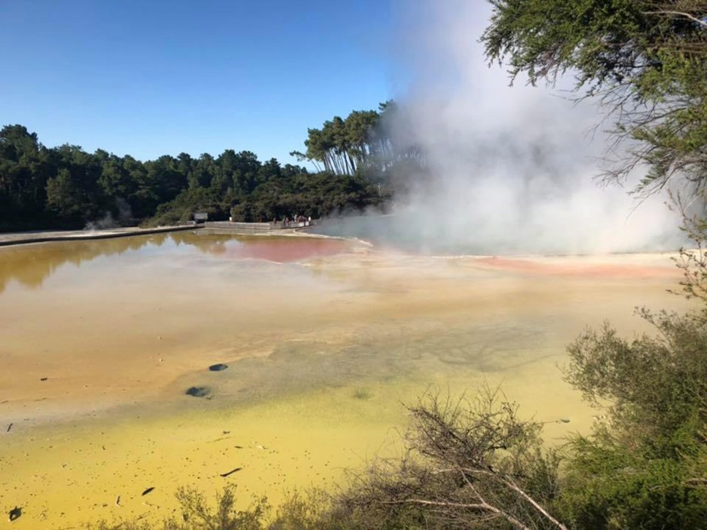 Wai O Tapu Geothermal Wonderland, Rotorua, Aotearoa New Zealand